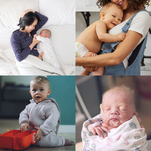 温和休息的宝贝梦想