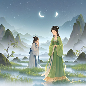 《绿罗裙·烟欲收》