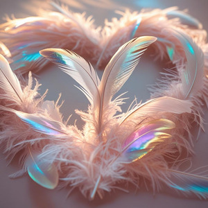 羽根が心に届く