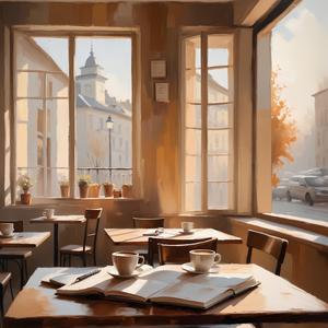 ガラス越しの街と静かな決意