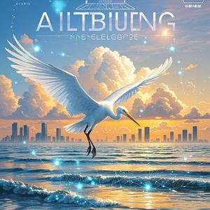 海鹭展翅向未来