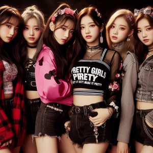 Pretty Girls Rock It-中文版B by @febmoon