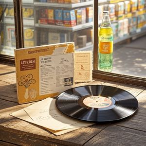 旧唱片与未拆信