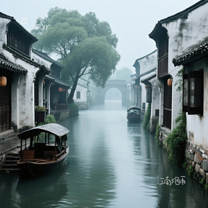 江南烟雨