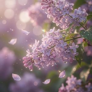 Lilac / ქუჩებს იასამანმა აურია ფერი