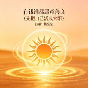有钱谁都愿意善良（先把自己活成太阳）
