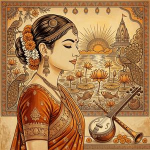 Yaman Kalyan Awakening — Sarangi & Santoor | Indian Classical | 963 Hz | chill morning music