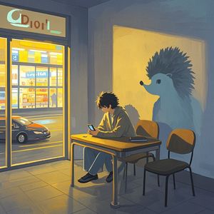 孤单一个人-天赐蓝星