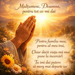 Multumesc Doamne