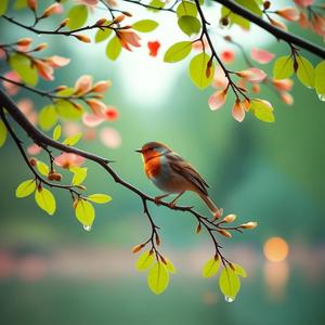 4月のロビン / Robin in April