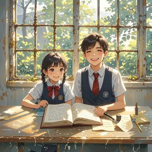 粉笔灰与旧时光_歌韵晴