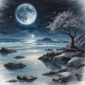 달빛의 속삭임 (Whispers of Moonlight) by @calypsoguitarstring7106