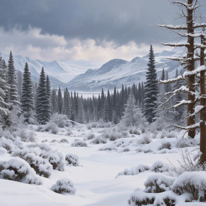 美しい冬の日本