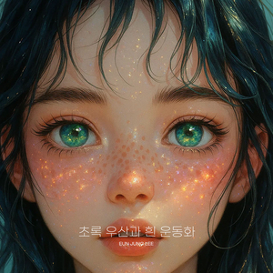 초록 우산과 흰 운동화