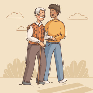 বড় ভাই বাবার পর যার স্থান