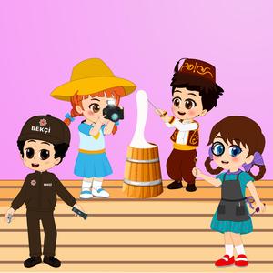 Dondurmacı-Kuyumcu-Bekçi-Fotoğrafçı (Büyüyünce ne olsam?)