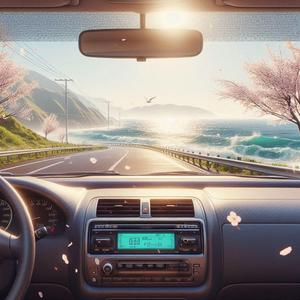 風に揺れるサックス