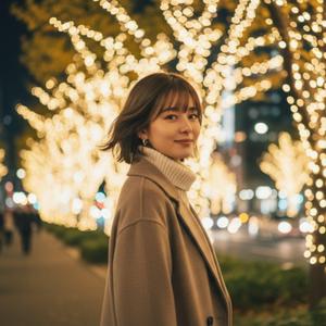 きらめく夜に、きらめく君と