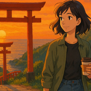 朱色の道標 - 朱鳥居の余韻