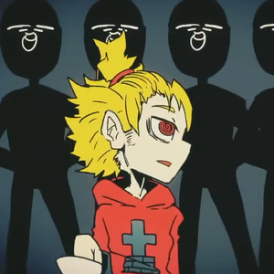 逃避法律摇滚 一人两役