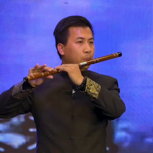 看我跃马扬鞭（竹笛）