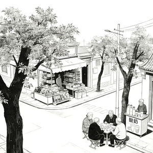 十字街口的夏天