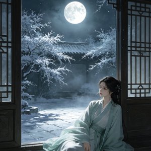 月霜遥念