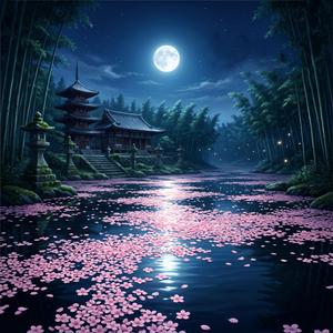 月影の花筏