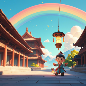 《小儿垂钓》唐朝·胡令能