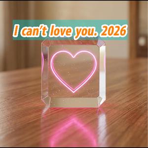 I can't love you. 2026