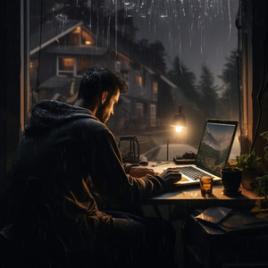 Armonía Laboral Con Música De Lluvia