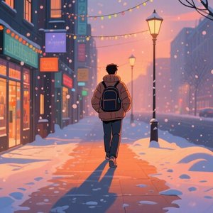 我又一个人回家