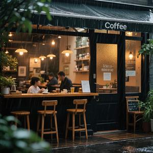 雨天的咖啡馆