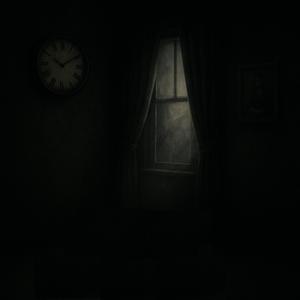 어두운 방 안, 시계는 멈추고