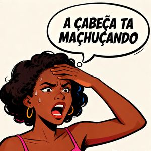 A CABEÇA TA MACHUCANDO
