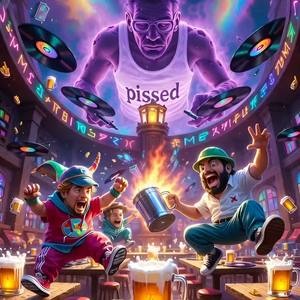 Pub Fight at Memehall – Beastie Boys vs. Liggma Boys (Þ 🖤∀IoN∀ᴚIԀX 💜Þ) by dmist