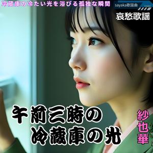 午前三時の冷蔵庫の光