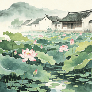 江南烟雨寄相思