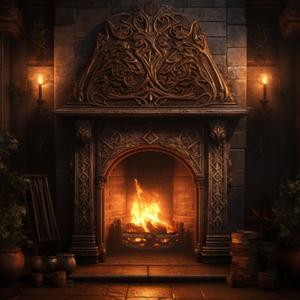 火声 助眠 (循环, 重复播放，无淡入淡 - 壁炉木柴燃烧声，篝火声，白噪音睡眠，学习，助眠，冥想环境音, 冥想，放松)