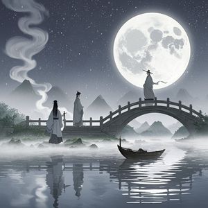 三世桥边月