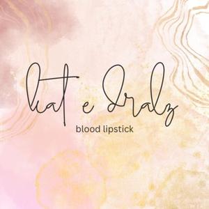blood lipstick