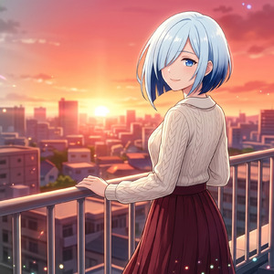 世界が色づく瞬間に、君がいた