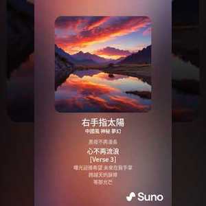 右手指太阳