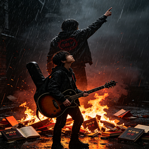 天桥上的吉他手