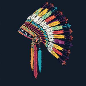 Caboclo Sete Flechas, Gira Mundo, Araribóia e pena Azul