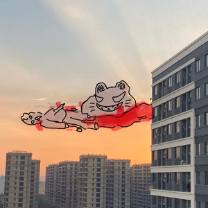 周末傍晚无人相伴