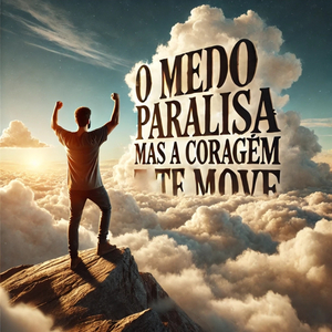 O medo paralisa mas a coragem te move