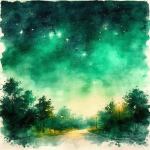 杨监又出画鹰十二扇