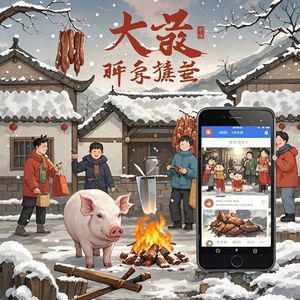 呆呆杀猪宴-婉然知忆