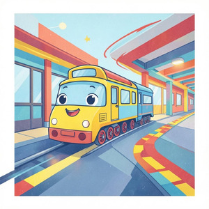 ぴょんぴょん電車しゅっぱつ！